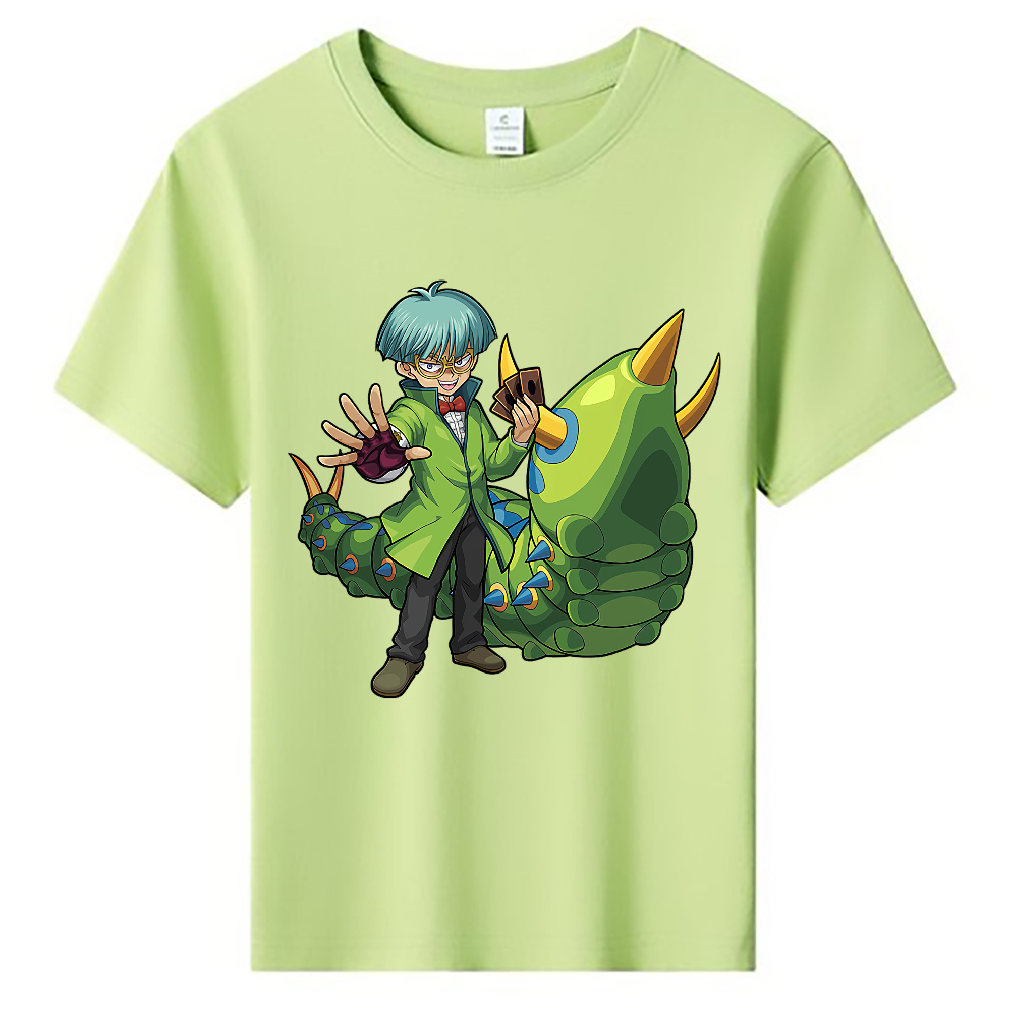 （画像用） 遊☆戯☆王 Yu-Gi-Oh! 綿100％キッズTシャツ（フロントプリント）